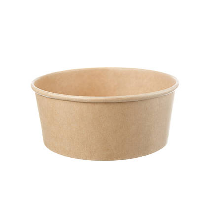 Салатник крафтовий 500мл d150 (50шт.), 10уп/ящ., фото 1