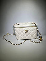 Сумка CHANEL квадрат белая
