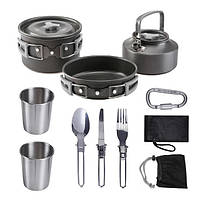 Посуд для туризму походу, Посуд у похід, Туристичний посуд, Туристичний посуд, Посуд для газового пальника, Посуд в похід ST1