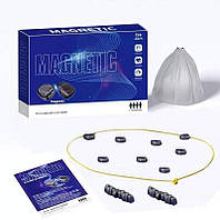 Магнітний шаховий набір KJSXUUE для дітей, гра в шахи, магнітна гра в шахи, гра-головоломка, гра в шашки, портативний, для сімейно