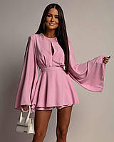 Комбинезон женский, софт 42-44, 46-48 (4) Син1482-084