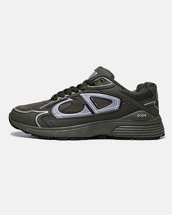 Чоловічі Кросівки Dior B30 Olive / Діор Б30 Оливкові, фото 1