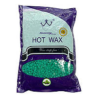 Віск в гранулах 1 кг для депіляції Konsung Beauty яблуко