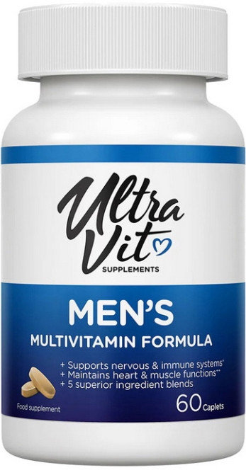 Вітаміни для чоловіків VP Lab Men`s Multivitamin Formula 60 caplets