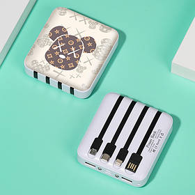 УМБ Power Bank 10000 mAh LVR 017 (Bearbrick №2)-LВR