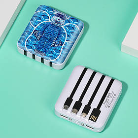 УМБ Power Bank 10000 mAh LVR 017 (Bearbrick №3)-LВR