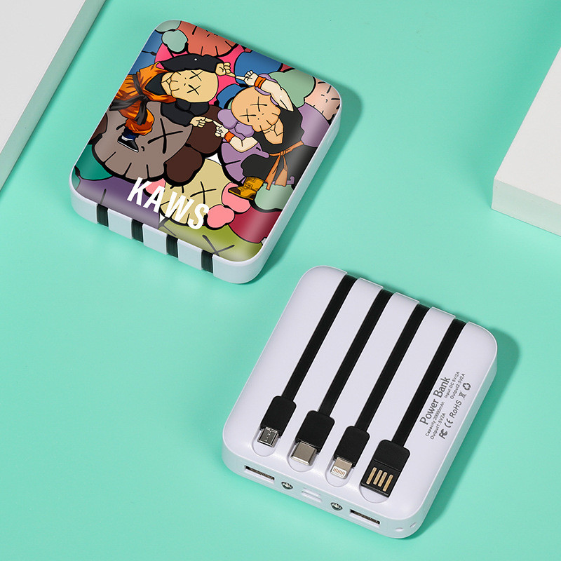 УМБ Power Bank 10000 mAh LVR 017 (Kaws №1)-LВR