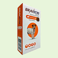 Bravecto Бравекто 250 мг таблетка на 3 місяці від бліх і кліщів для собак 4,5-10 кг, фото 2