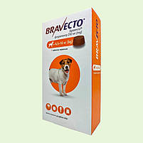 Bravecto Бравекто 250 мг таблетка на 3 місяці від бліх і кліщів для собак 4,5-10 кг, фото 3
