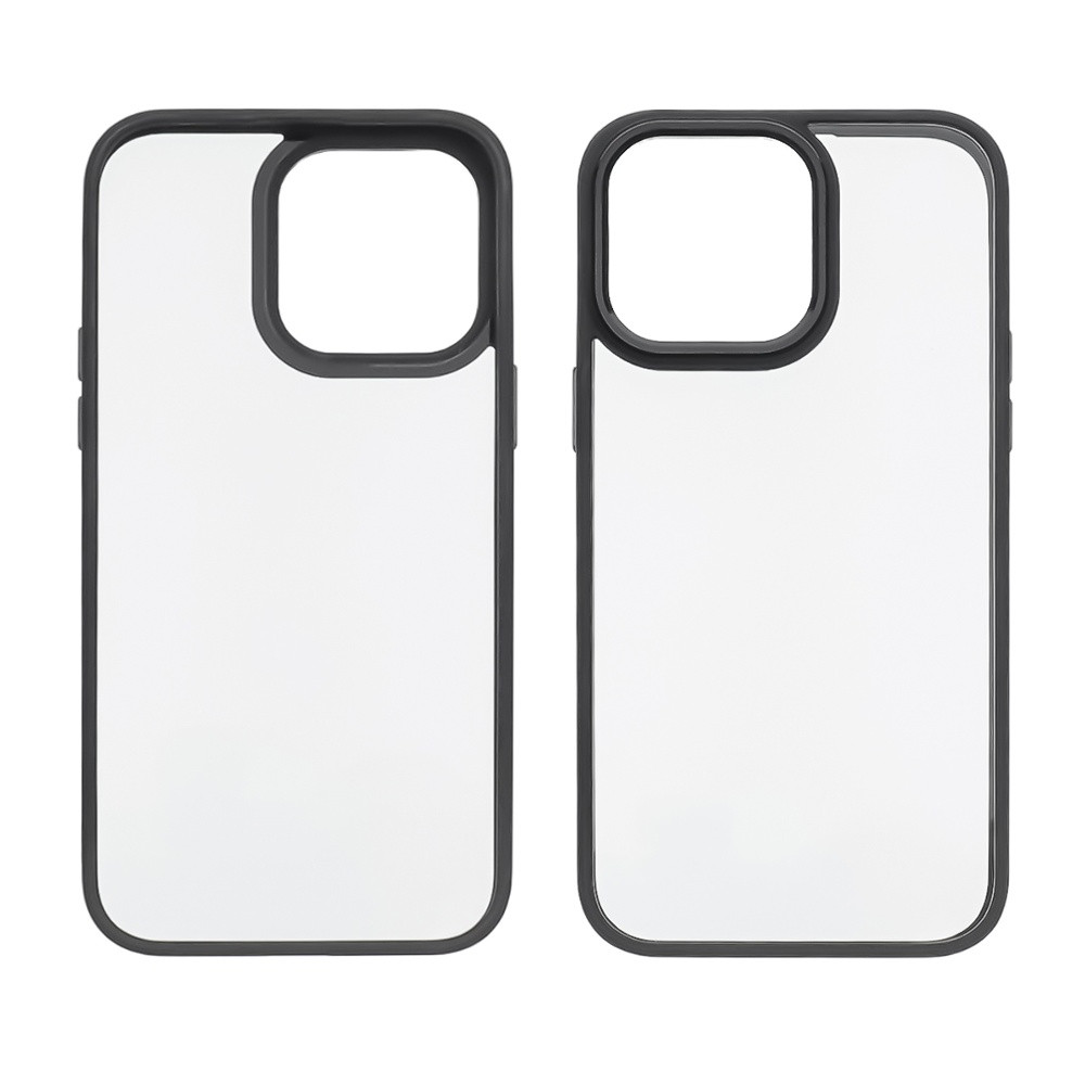 Чохол Aluminum Camera Frame для Apple iPhone 14 Pro color 01 чорний Люкс