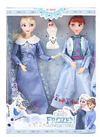 Ляльки Анна, Ельза та Олаф з мультфільму "Холодне серце" для дівчаток