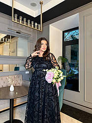 Сукня жіноча вечірня батал, на випусний 4470 | 50 по 64р.