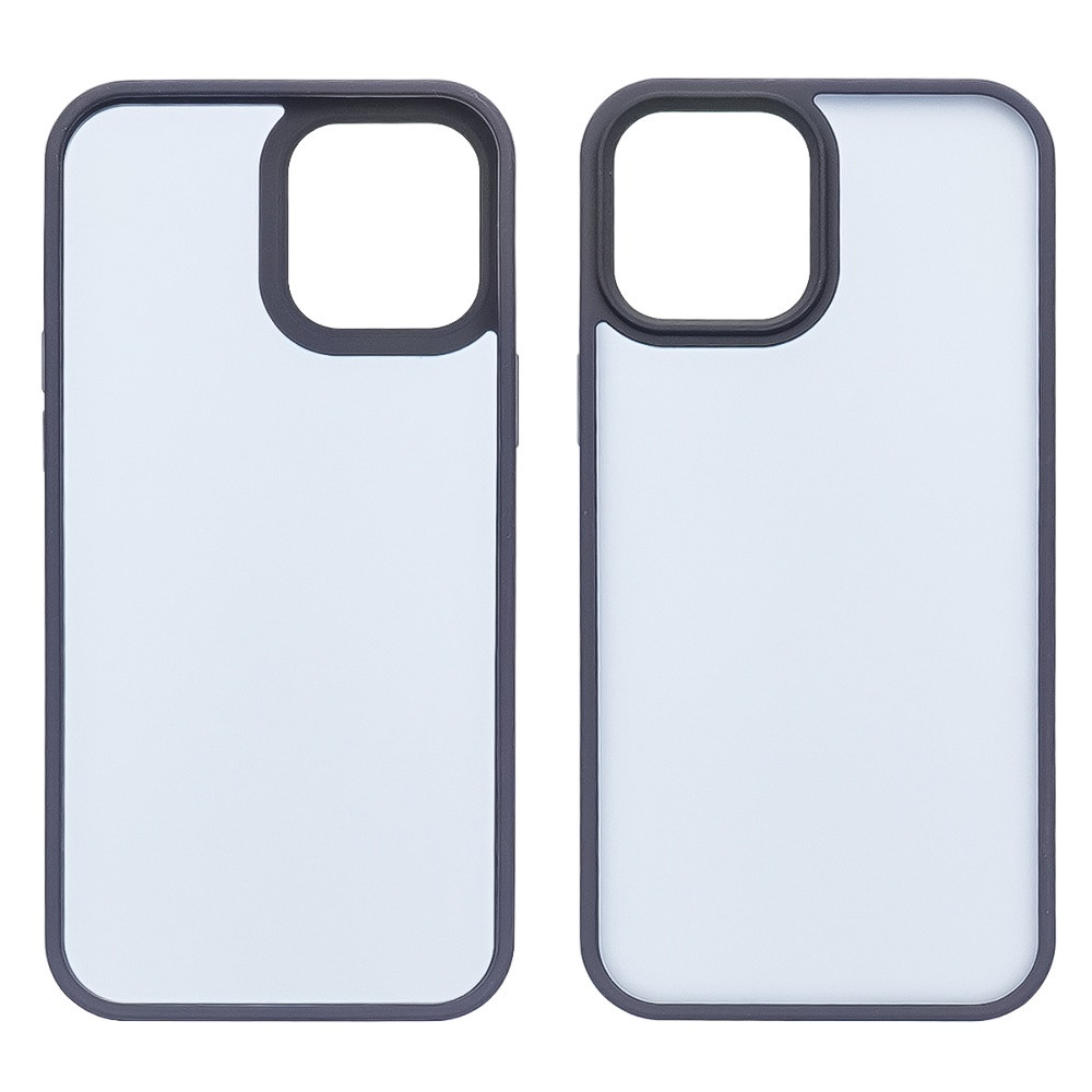 Чохол Colorful Matte Case для Apple iPhone 12 Pro Max темно-синій Люкс