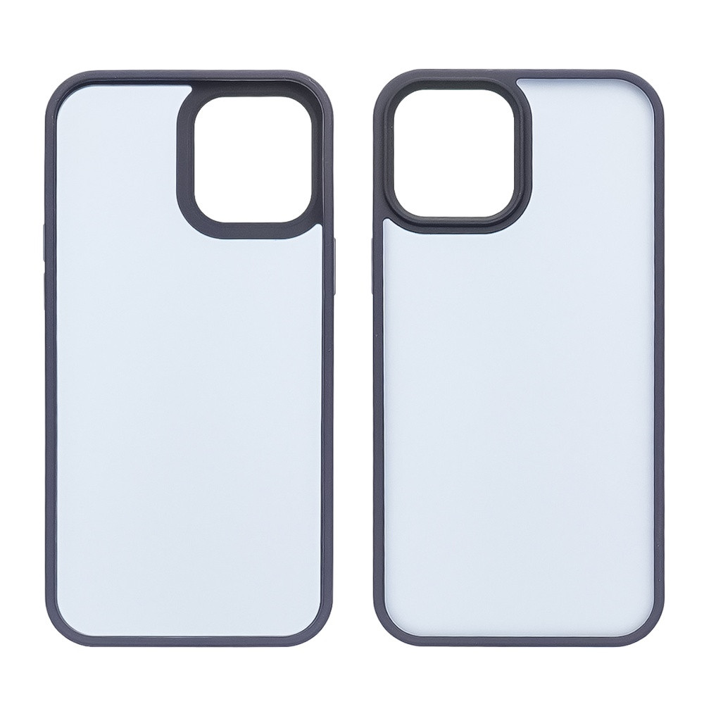 Чохол Colorful Matte Case для Apple iPhone 12/12 Pro темно-синій Люкс