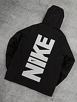 Чоловіча вітровка Nike.Вітрування Найк чорна. Куртка Nike чоловіча. Демісезонна куртка Nike. Найк чоловіча куртка