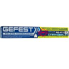 Зварювальні електроди GEFEST МД 6013 3 мм 2.5 кг