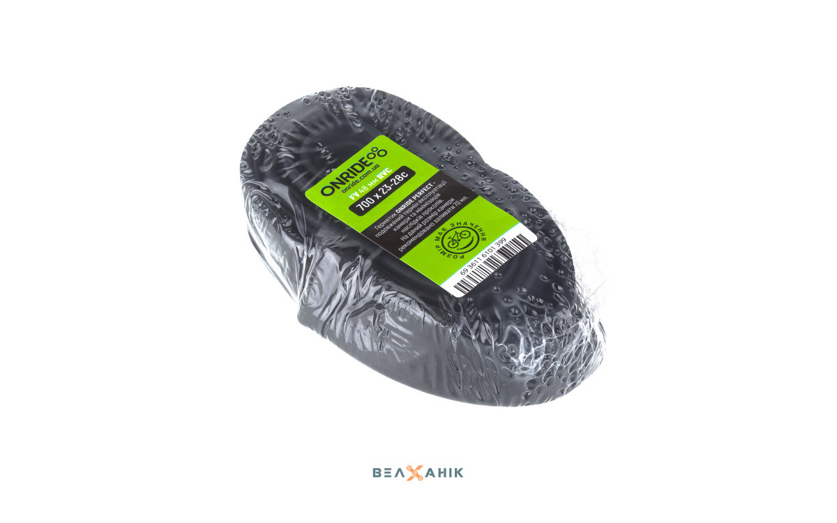 Велокамера 700x23/28C ONRIDE Classic FV 48 мм RVC (polybag)