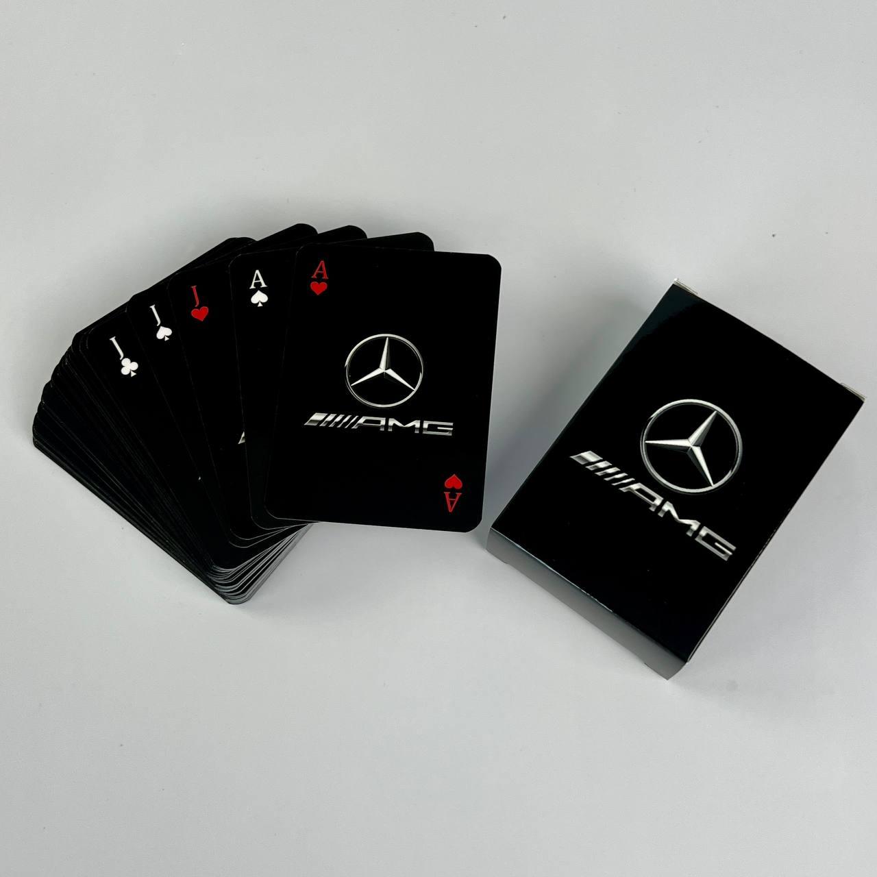 Ігрові карти з логотипом Mercedes, арт 777002