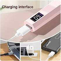 Ультрафіолетова світлодіодна лампа для нігтів USB AND 1-44 Рожевий, фото 6