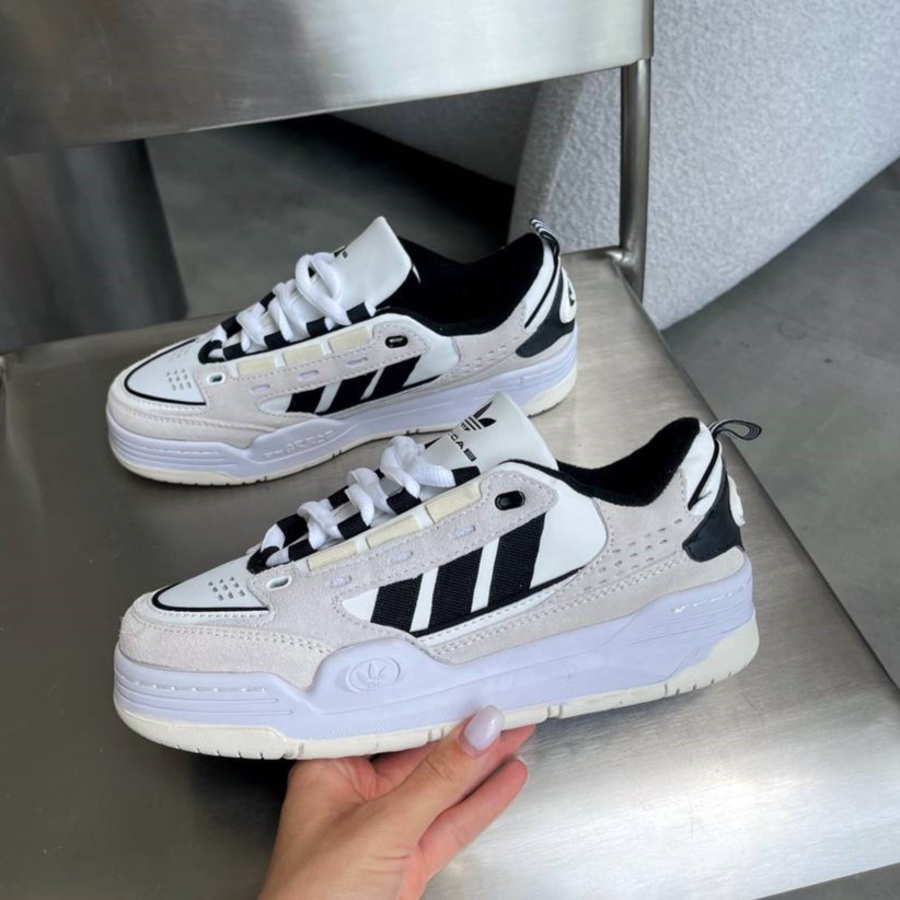 Сірі демісезонні замшеві чоловічі кросівки Adidas ADI 2000 повсякденні кросівки Адідас, фото 1