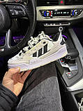 Сірі демісезонні замшеві чоловічі кросівки Adidas ADI 2000 повсякденні кросівки Адідас, фото 8