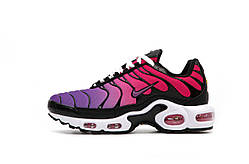 Фіолетові текстильні чоловічі кросівки Nike Air Max TN Plus Voltage Purple Демісезонні кросівки Найк ТН