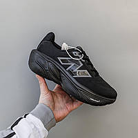Чорні текстильні демісезонні жіночі кросівки New Balance Fresh Foam x More Trail Нью Беланс Флюселл