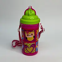 Пляшка для води пластикова (400 мл) 1Вересня Сова