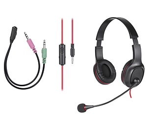 Навушники з мікрофоном Tracer Office V2 (Traslu46705)