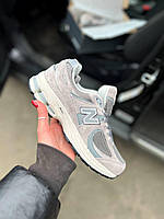 Сірі замшеві демісезонні жіночі кросівки New Balance 2002R кроси Нью Беланс 2002Р