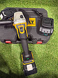 Аккумуляторна болгарка Dewalt DCG405 ( 36V, 6 AH) (безщіткова). Кутова шліфувашка деволт, фото 7