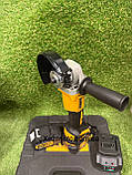 Аккумуляторна болгарка Dewalt DCG405 ( 36V, 6 AH) (безщіткова). Кутова шліфувашка деволт, фото 3
