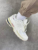 Білі шкіряні демісезонні жіночі кросівки New Balance 2002R Protection Pack Sea Salt кроси Нью Беланс 2002Р