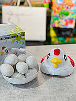 Гра M11D-E-F курочка, яйце-пазли 12шт., 3 види, в коробці, 18-15,5-16 см., фото 3