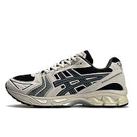 Сірі замшеві чоловічі кросівки Asics Kayano 14 Light Grey Black Демісезонні Асікс Гель Каяно