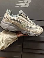 Бежеві демісезонні шкіряні жіночі кросівки New Balance 1000 Aimе Leon Dore Grey Нью Беланс 1000