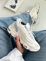 Білі демісезонні шкіряні жіночі кросівки New Balance 1000 Aimе Leon Dore Cream Нью Беланс 1000