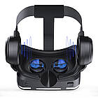YUF Очки виртуальной реальности с наушниками Shinecon SC-G04E черные, фото 5