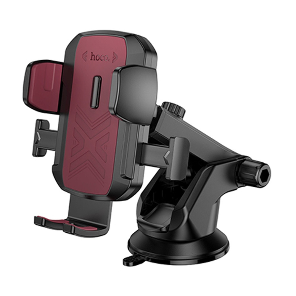 Автотримач Hoco H65 black and red
