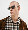 Окуляри унісекс сонцезахисні Ray Ban RB3916 1303/31 Clubmaster Square Оригінал, фото 7