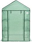 Теплиця садова, парник Польща 140x140 зелена стелаж 8 полиць, фото 4