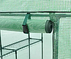 Теплиця садова, парник Польща 140x140 зелена стелаж 8 полиць, фото 6