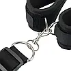 Бондаж, наручники та ляп, колір чорний, фото 2