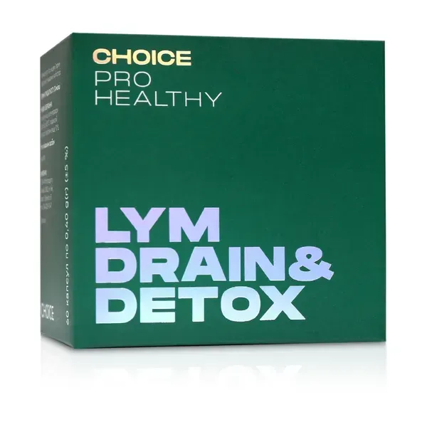 LYM DRAIN & DETOX – cистемний лімфодренаж 90 капсул