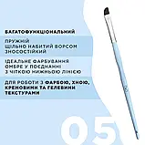 Пензлик OkO lash&brow скошений #5, фото 3
