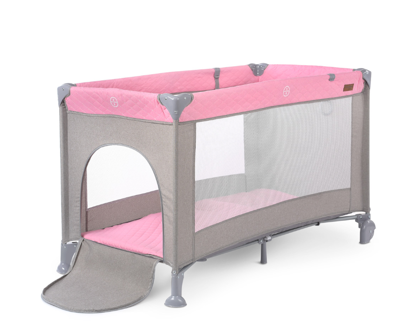 Манеж ME 1096 ACTIVE Pink Gray, фото 1