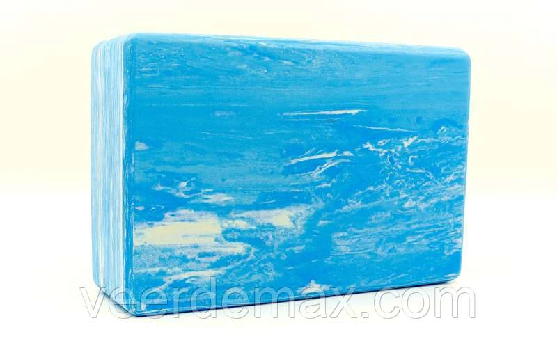 Йога-блок (блок для йоги) Multicolor 23x15x7,5см: 3 кольори, Одеса