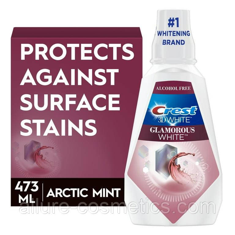 Засіб для полоскання порожнини рота Crest 3D White Luxe Glamorous White Multi-Care Whitening Mouthwash 473 мл