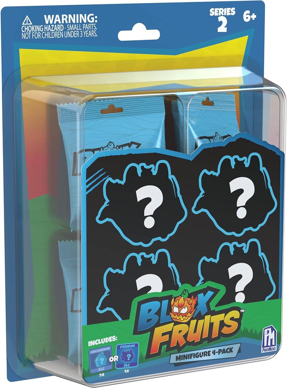 Blox Fruits Collectable Mini Figure 4-Pack 2 Series, Блокс