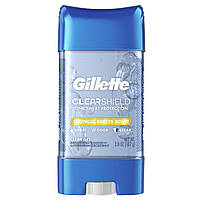 Гелевий дезодорант Gillette TROPICAL BREEZE Clear Gel Men's Antiperspirant and Deodorant 107 гр (США)